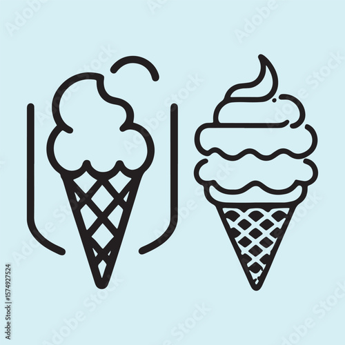 ice cream cone, food, ice cream, dessert, cream, cone, sweet, chocolate, background, cold, delicious, ice, summer, snack, isolated, waffle, vanilla, white, wafer, creamy, tasty, frozen, fruit, strawbe