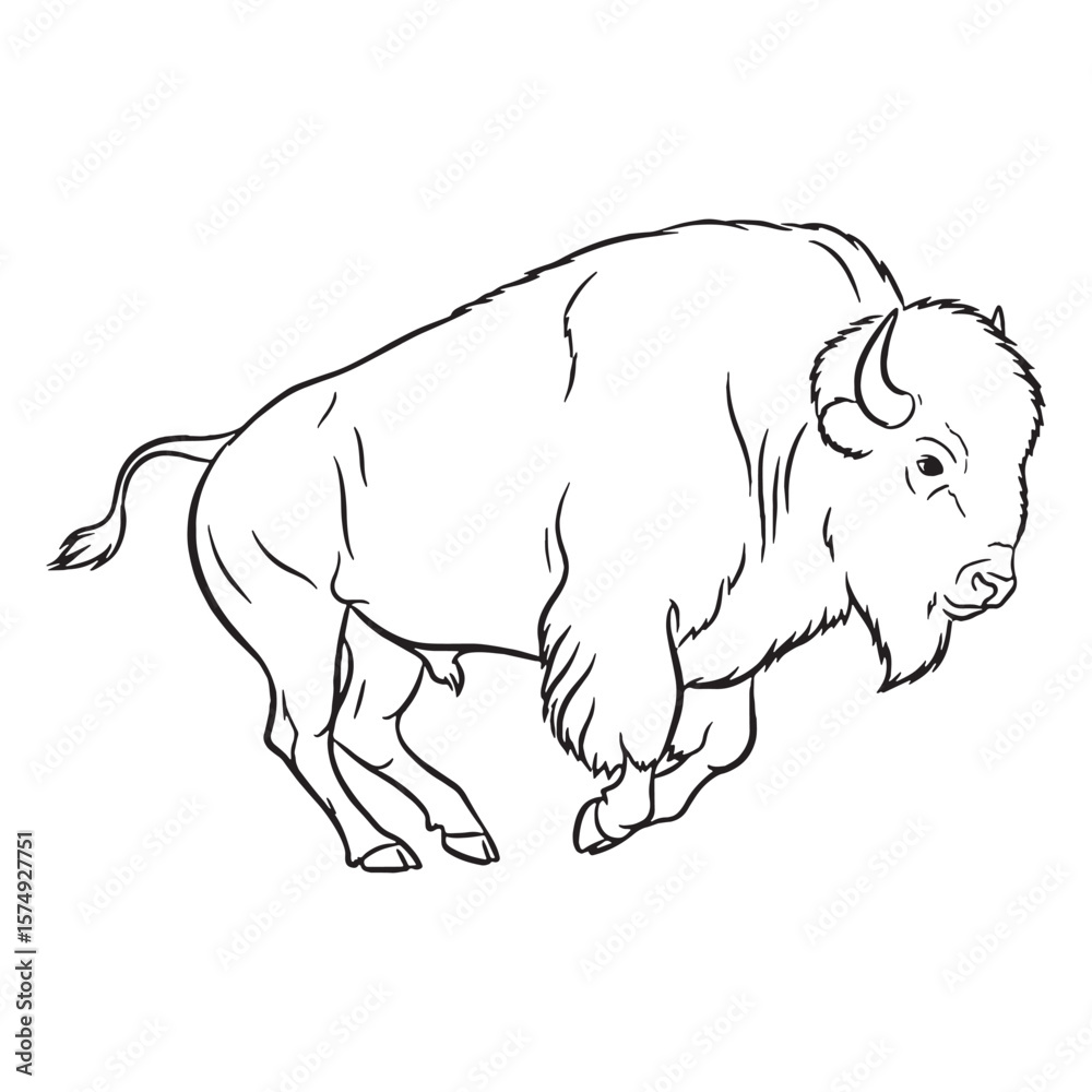 Rugged Bison Physical Anatomy Explored - Bison vector - Bison Line art - Bison Drawing - Vector Lineart of Bison - Bison icon - its unyielding formidable sturdy frame
Rugged Bison Physical Anatomy Explored - Bison vector - Bison Line art - Bison Drawing - Vector Lineart of Bison - Bison icon - its unyielding formidable sturdy frame