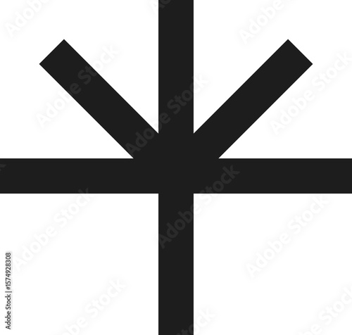 abstract shape black form. PNG. Asset. Figura geométrica abstracta en vector