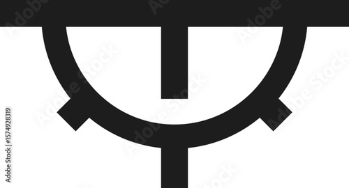 abstract shape black form. PNG. Asset. Figura geométrica abstracta en vector