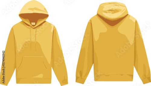 yellow tunic on a hanger