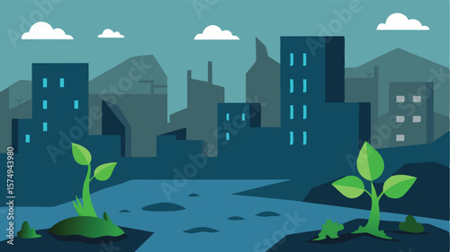 night city landscape