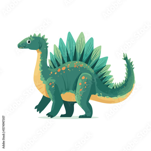 tyrannosaurus dinosaur vector illustration