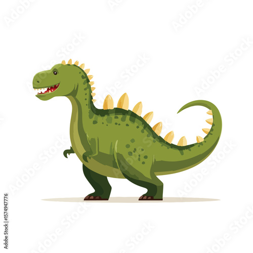 tyrannosaurus dinosaur vector illustration