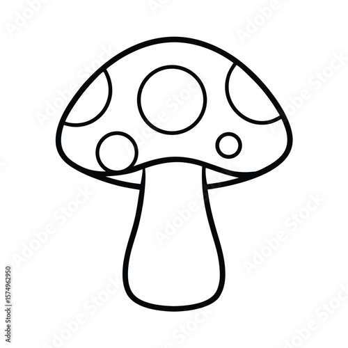 mushroom vector illustration