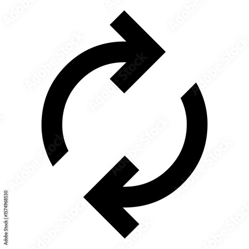 Free Download Refresh or Auto Renew Circular Arrows Icon - GFXLoad