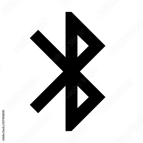 Wireless Bluetooth Technology Icon