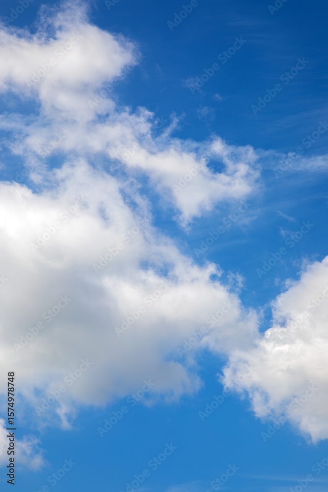 Fototapeta premium Beautiful skyscape with picturesque clouds