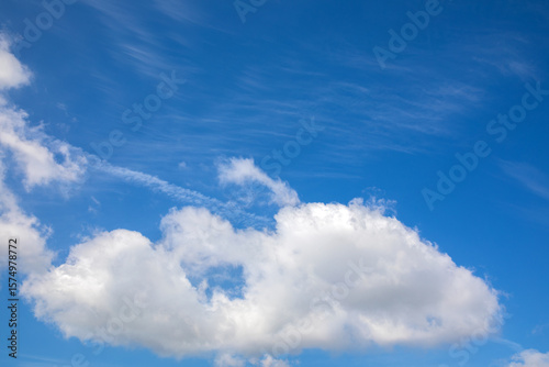 Fototapeta Naklejka Na Ścianę i Meble -  Beautiful skyscape with picturesque clouds