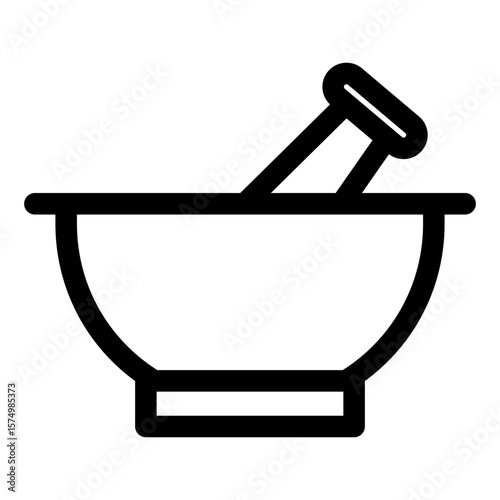 Mortar Pestle Icon
