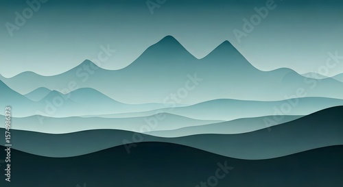  Abstract shapes of distant mountains.jpg