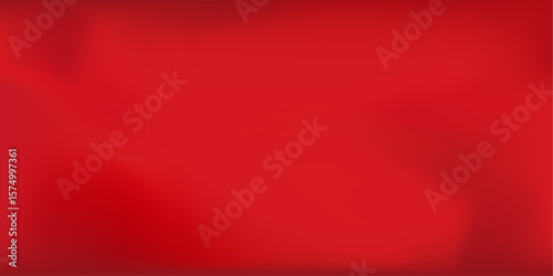 Luxurious Red Satin Fabric Texture with Light and Folds