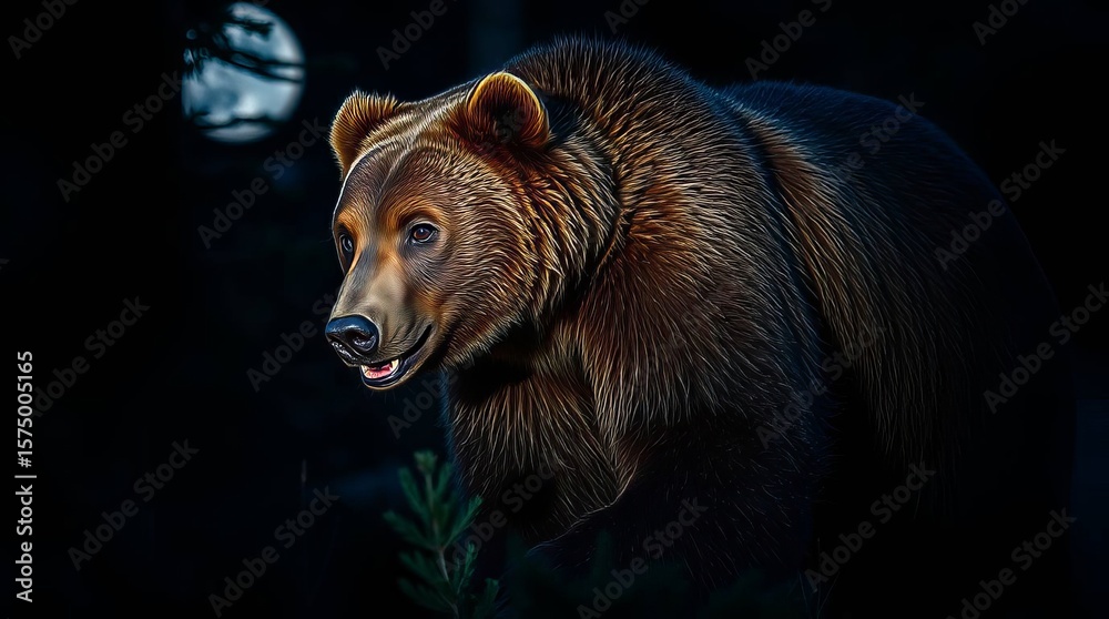 Fototapeta premium brown bear