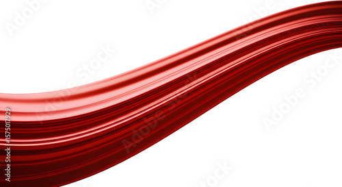 Dynamic Red Wavy Abstract Background
