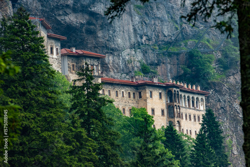 Wallpaper Mural Sumela monastery is located in Trabzon province of Türkiye.  The monastery is considered one of the leading holy places by Orthodox Christians.  Torontodigital.ca