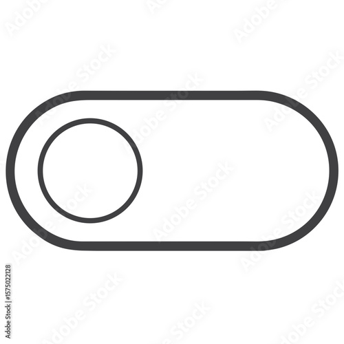 Mode toggle switch icon for UI design, app development, and technology presentations