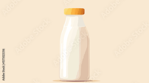 Mystical Milk Magician Character Illustration for Creative Projects