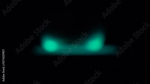 Blurred LED RGB lights glowing from a distance, shifting colors softly, perfect for abstract visuals, concert backgrounds, or ambient motion designs