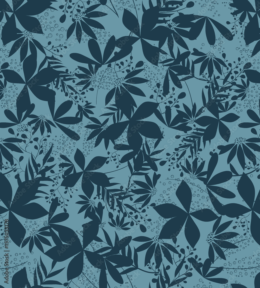 Fototapeta premium Beautifull flower allover seamless pattern