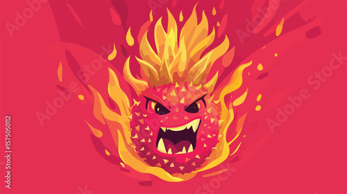 Dragon Fruit Icon in Flames of Anger