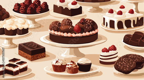 Indulgent Chocolate Desserts: Decorate the Celeb