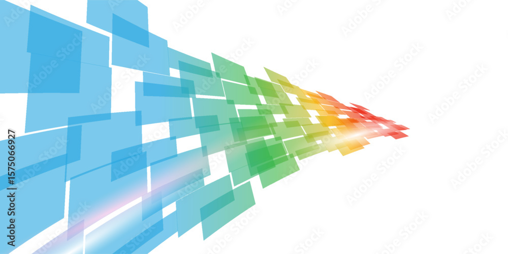 Naklejka premium background design of lines or rectangular boxes with light overflows