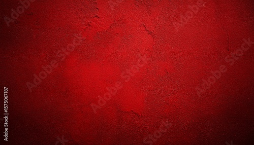 red grunge cement wall textured background