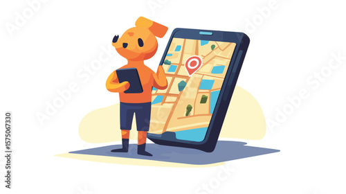 Confused Character Searching for Destination with Telephone
