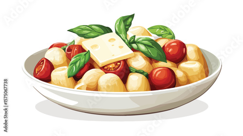 Delicious Italian Gnocchi Pasta Dish Ready to Eat