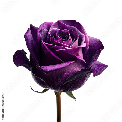 single purple rose png
