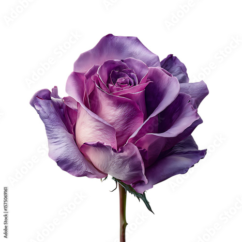 single purple rose png