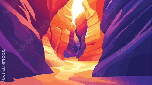 Majestic Spiritual Corridors of Ancient Antelope Canyon