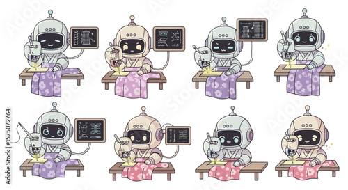 Robotic Seamstresses: Digital Art of Sewing Robots