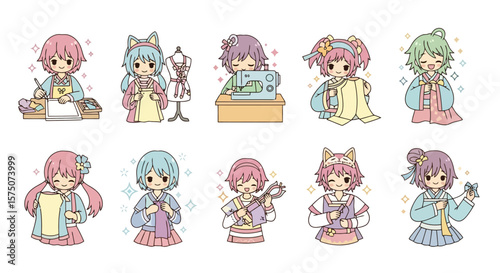 Kawaii Fashion Designer Collection: Sewing & Design