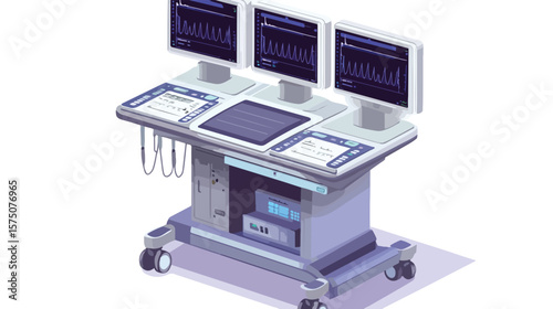 Professional Isometric Ultrasound Diagnostic Machine