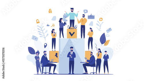 Minimalist Leadership and Management Concept