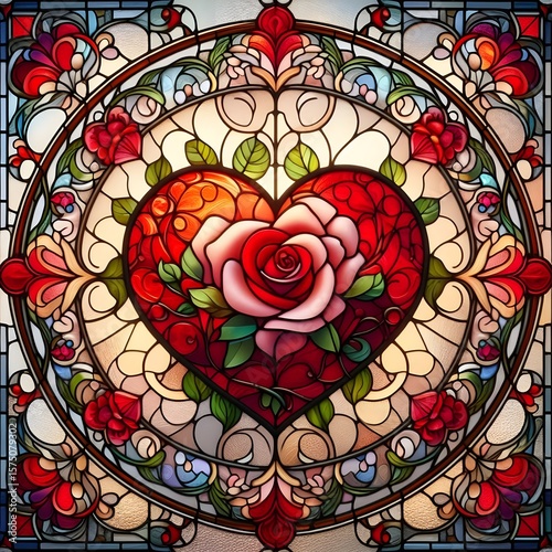 heart of roses