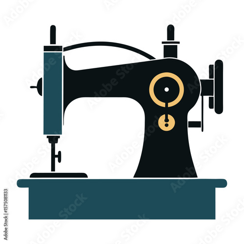 old sewing machine