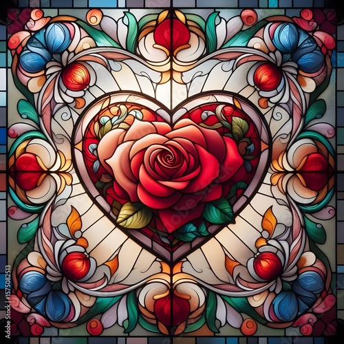 heart of roses