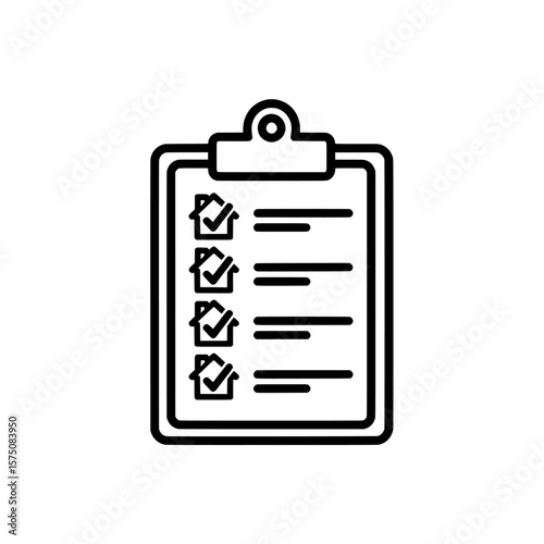 Checklists on clipboard for task management and organization