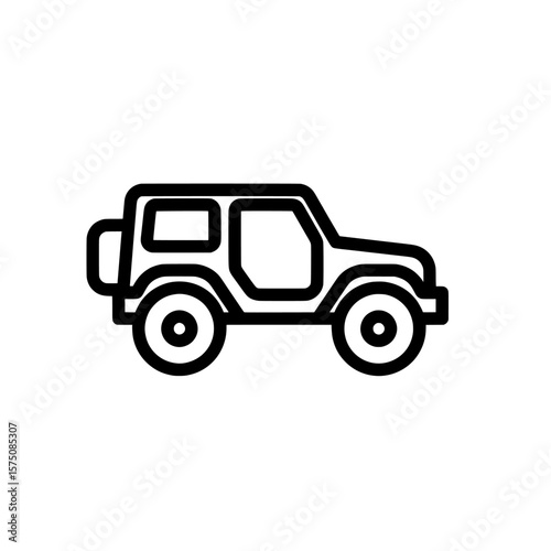 Simple outline of a four-wheeled vehicle for diverse applications