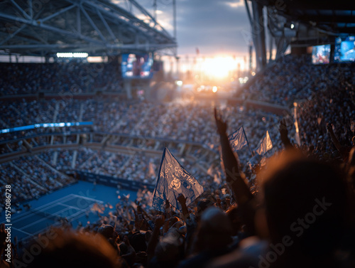 US Open Tennis Crowd Energy