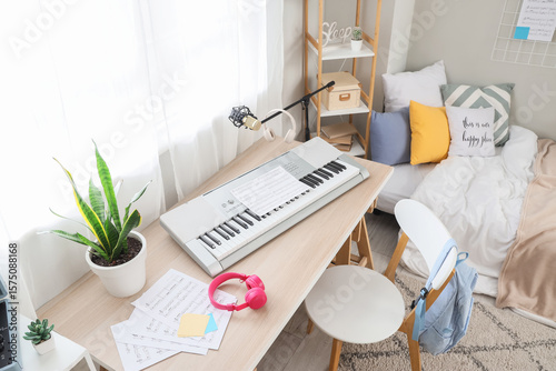 Synthesizer with microphone...