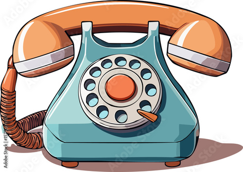 old fashioned phone