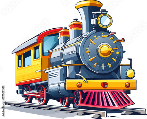 old steam locomotive