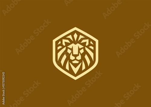 Lion logo for leadership, royalty, or strong brand representation.