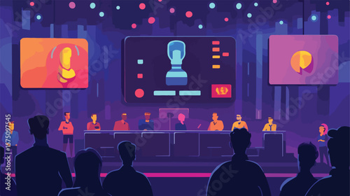 Interactive Quiz Game TV Show Trivia Knowledge Contest