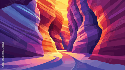 Majestic Spiritual Corridors of Ancient Antelope Canyon