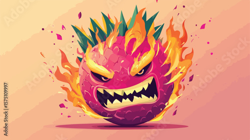Dragon Fruit Icon in Flames of Anger