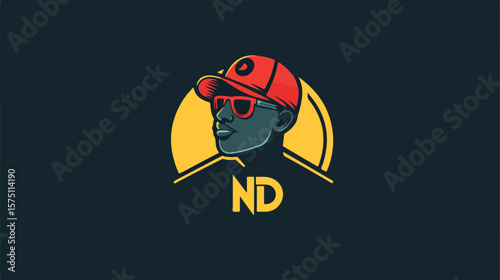 Modern Flat Vector Logo Design Illustration Artwork